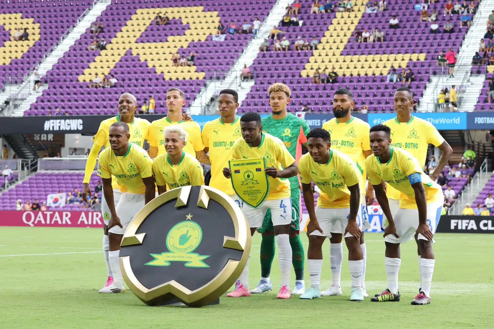 Image from sportswire.co.za: Due to the adverse weather in Orlando, @Masandawana's match against Ul...