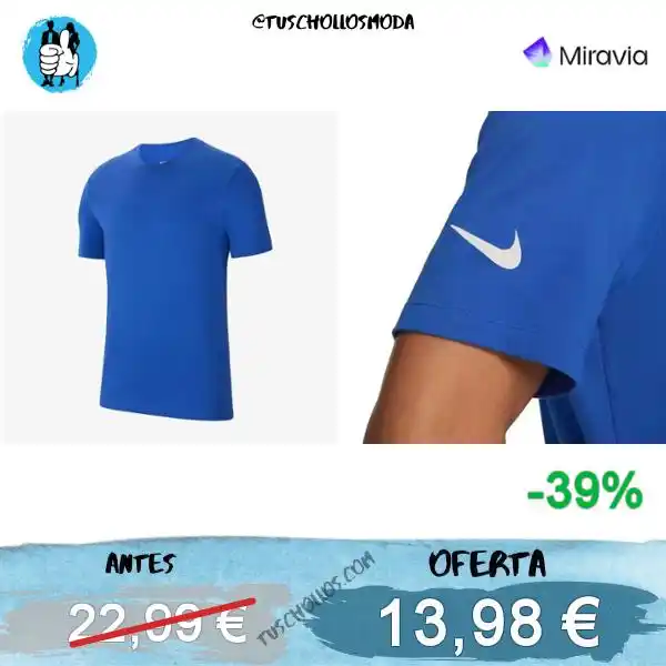 Image from tuschollosmoda!!!👟 Ofertas Y Chollos en Ropa, Moda, Zapas y Belleza: *🛍💥EN DESCUENTO CAMISETA NIKE!* #, 🔊 () Nike Camiseta Deportiva T...