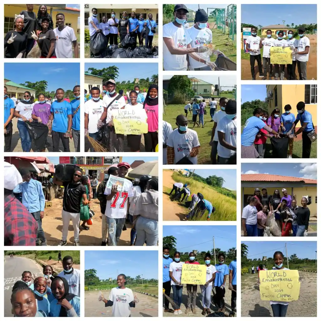 Image from Federal University Oye-Ekiti: FUOYE Students Mark World Environment Day 2025 with Style and Impact ...