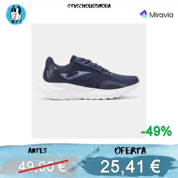 Image from tuschollosmoda!!!👟 Ofertas Y Chollos en Ropa, Moda, Zapas y Belleza: 👟 *GANGA ZAPATILLAS RUNNING JOMA SODIO HOMBRE!!* <a class="text-blue-...