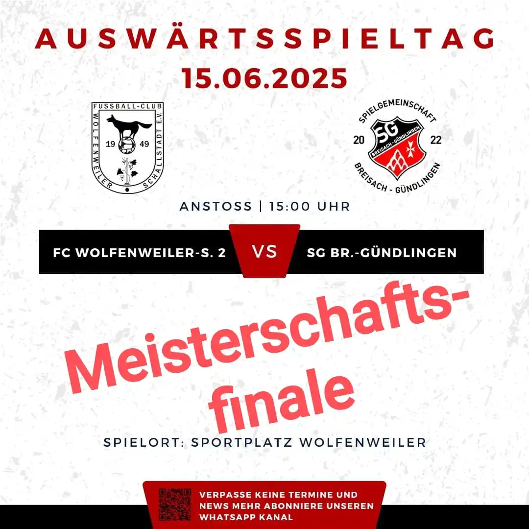 Image from SV Gündlingen : Heute also der letzte Spieltag in der Kreisliga B. 💪 Unsere SG beim ...