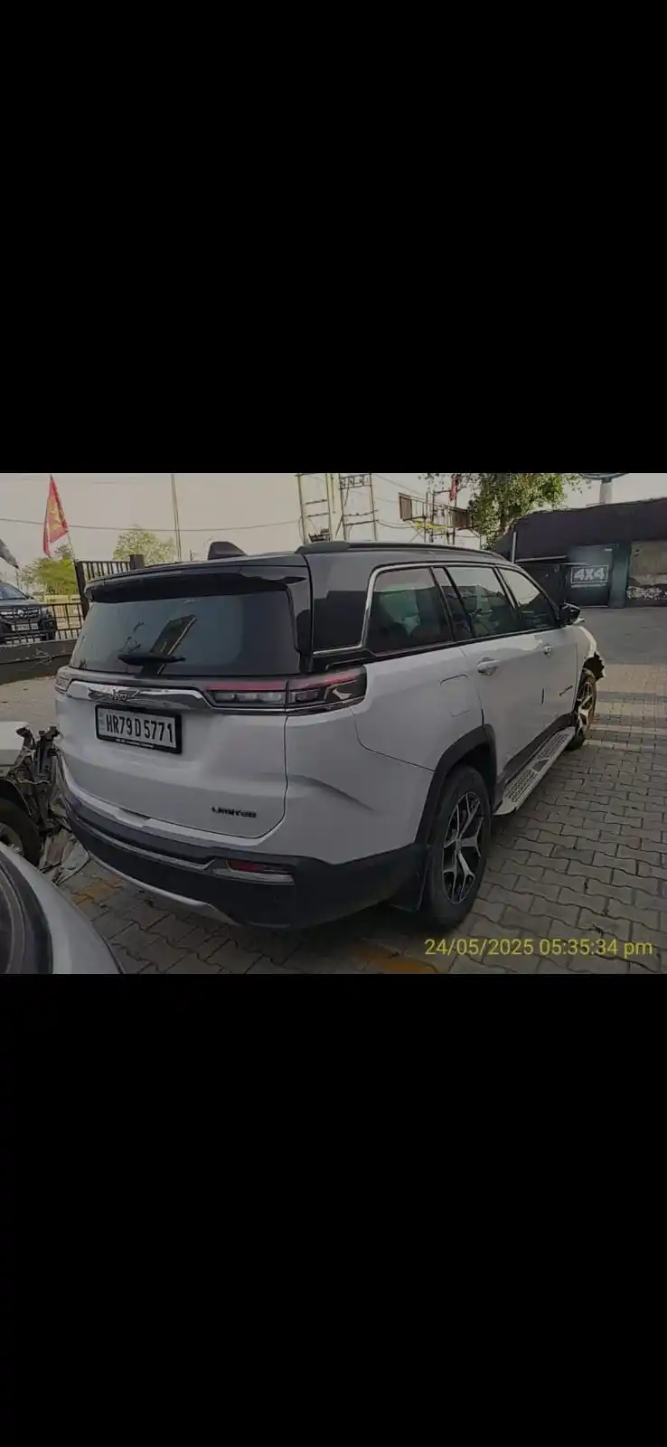 Image from SALVAGE CAR AUCTION INDIA : JEEP MERIDIAN (2022)-HR79D5771-KARNAL,HARYANA, (WITH RC) on 20-June-20...