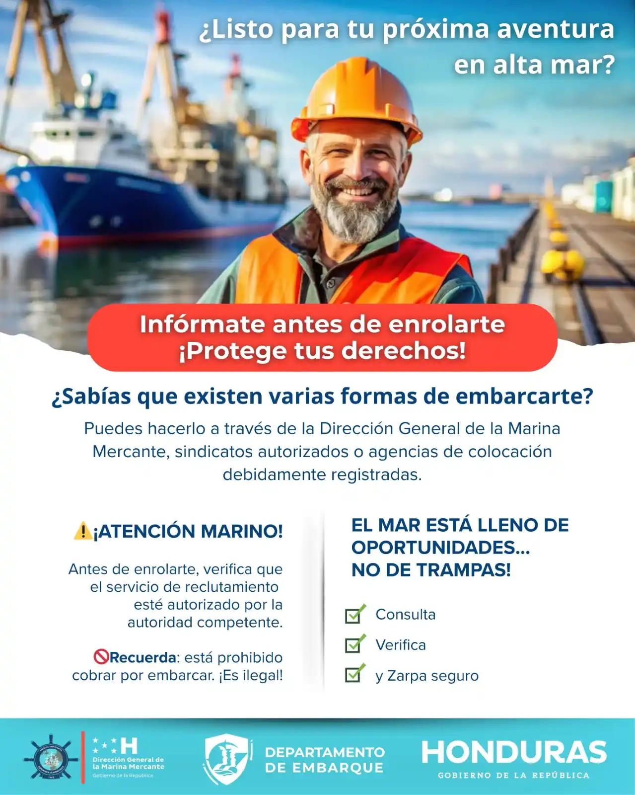 Marina Mercante de Honduras post