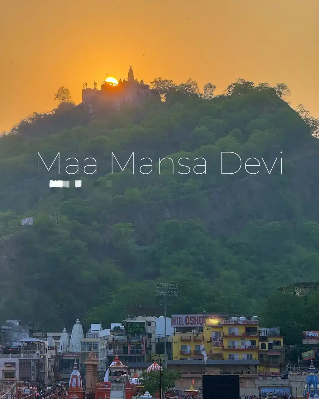 Image from SATYAM SANĀTANAḤ: Mansa Devi Temple, Haridwar Jai Mata Di🙏🏻   ( Haridwar, Ganga, Templ...