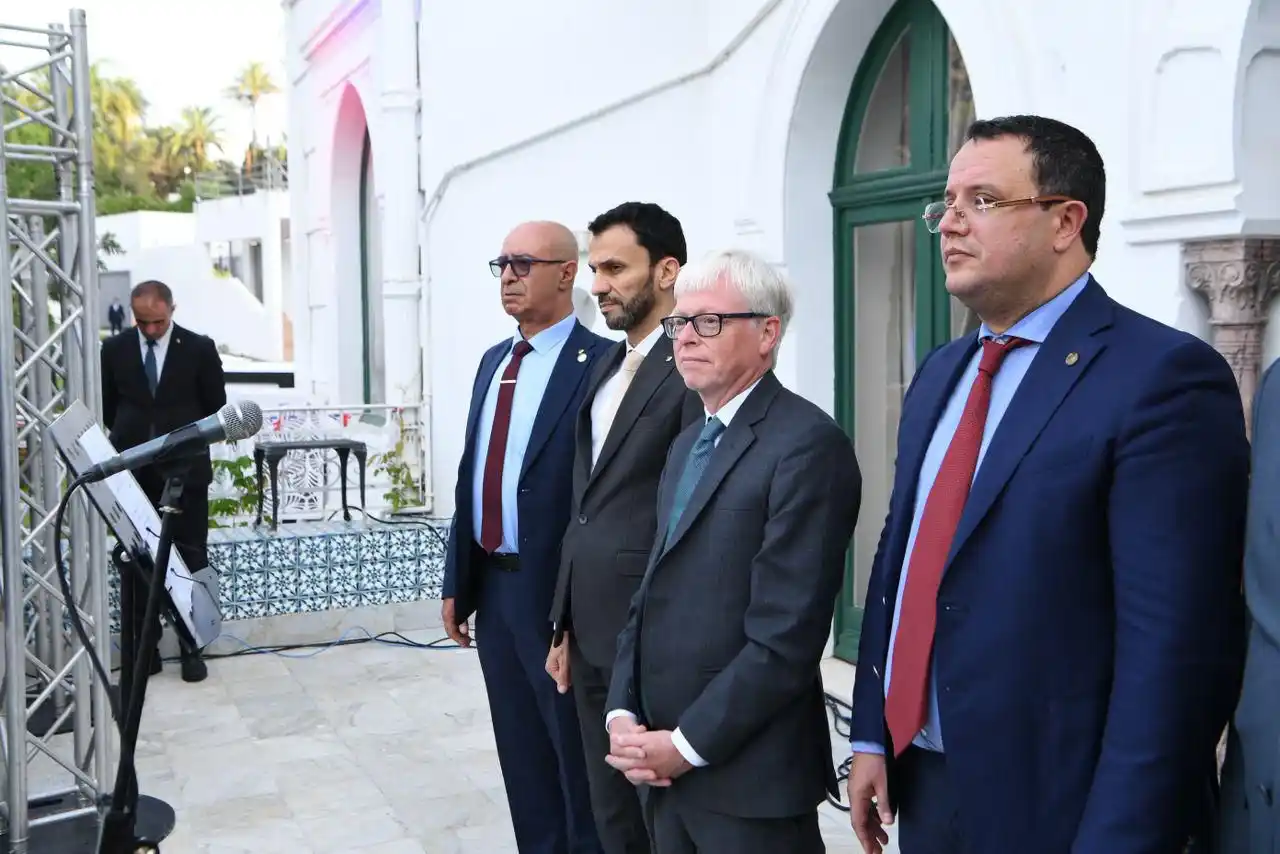 Image from المجلس الشعبي الوطني apn_algeria: نائب الرئيس منذر بودن يشارك في احتفال بمناسبة عيد الميلاد الرسمي للملك...