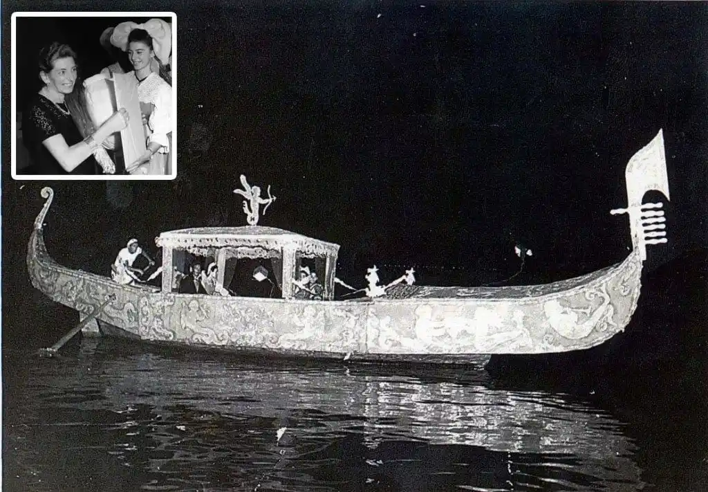 Image from La Busa: 🔖 Nella Casa della Fiaba una gondola in soffitta 📝 C’era a Riva, al...