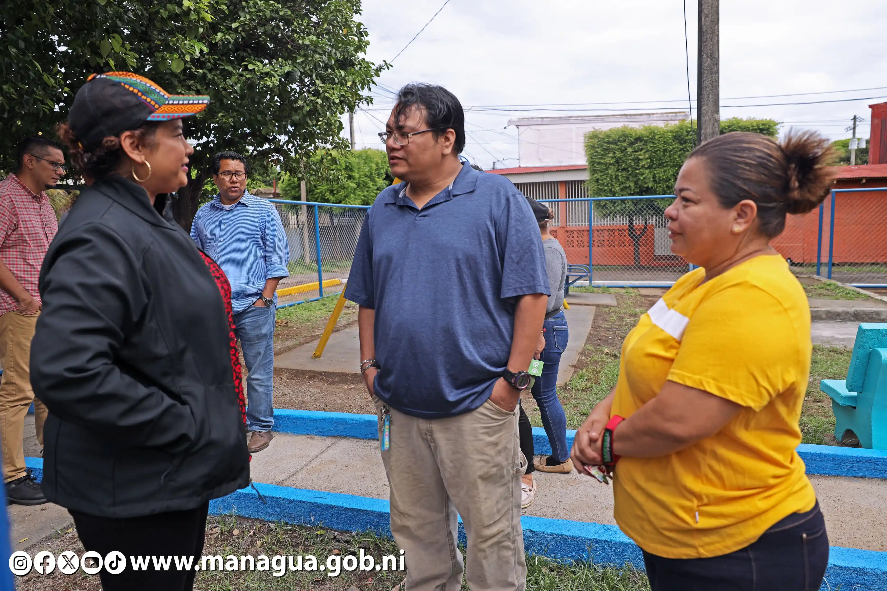 Image from REDVOLUCIÓN: 🇳🇮 || 🛝La Alcaldía de Managua avanza en la rehabilitación de parque...