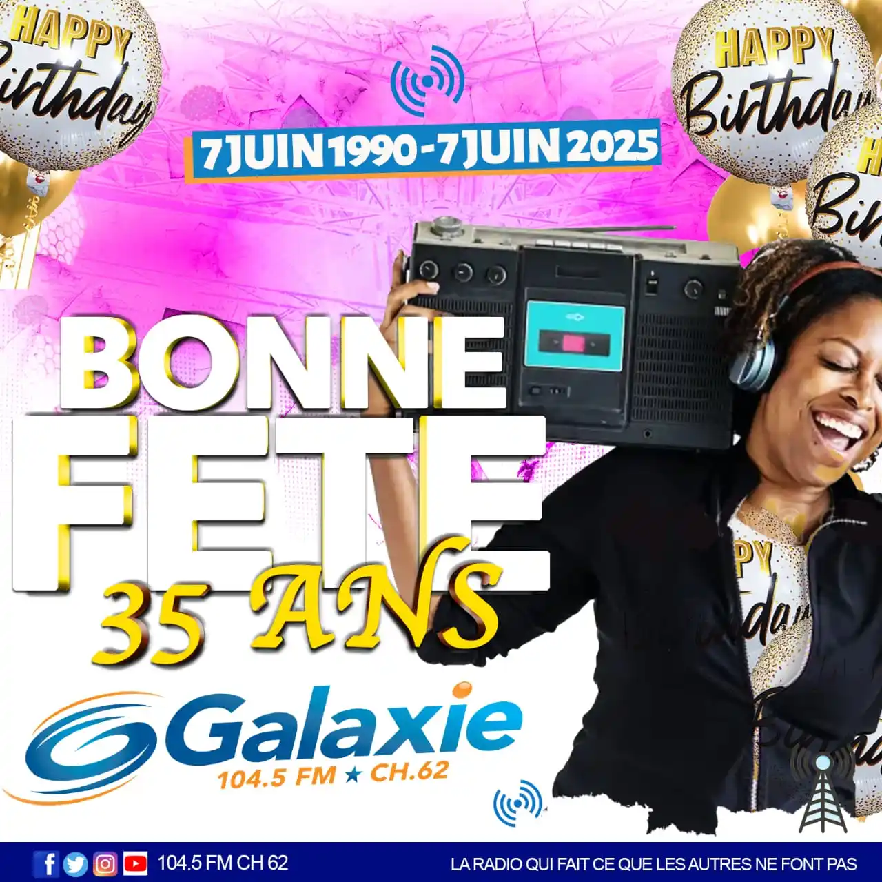 Radio Tele Galaxie post