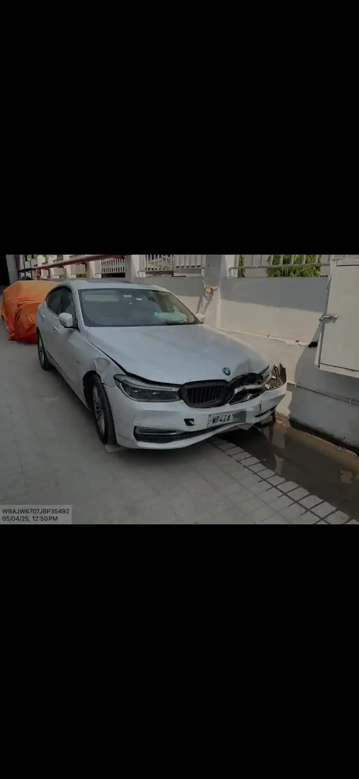 Image from SALVAGE CAR AUCTION INDIA : *Ready to lift*  *BMW 6Seriese GT LUXURY* Ownership:*First* MFG :*2018...
