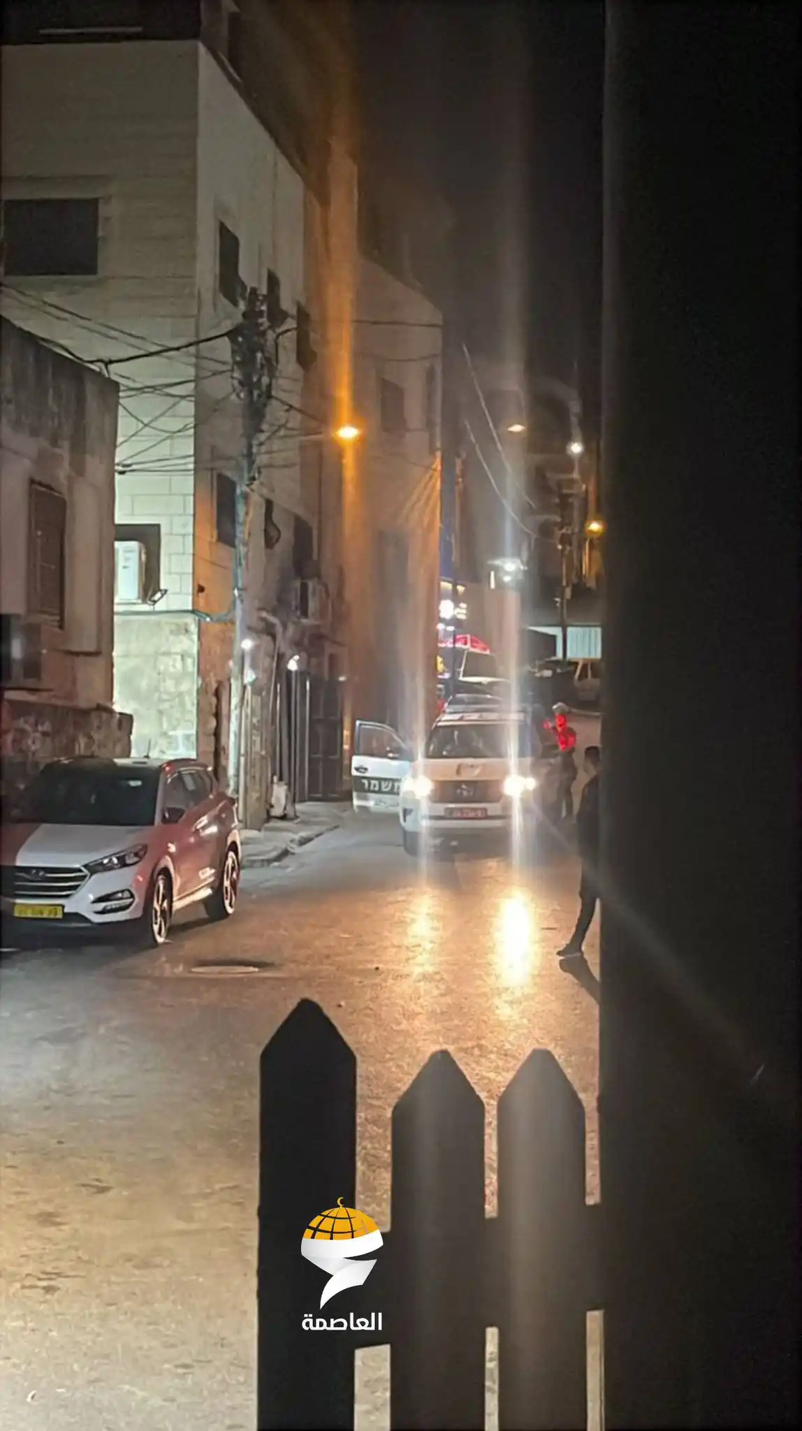 Image from شبكة العاصمة الإخبارية: شرطة الاحتلال تقتحم بلدة العيساوية بالقدس المحتلة....