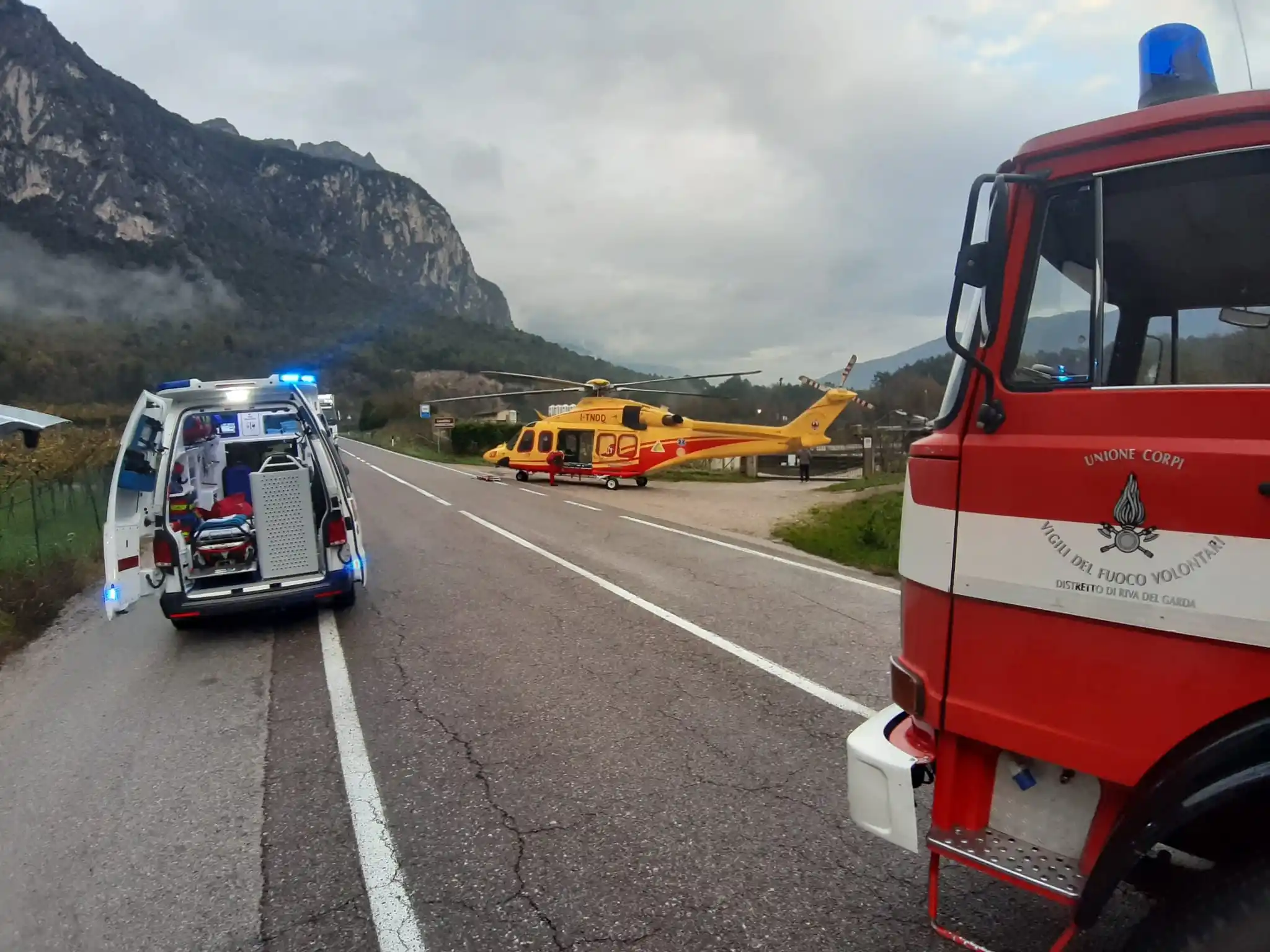 Image from La Busa: 🔖 Sicurezza sulla Statale Arco-Trento 45-Bis, Michela Calzà (PD) inca...