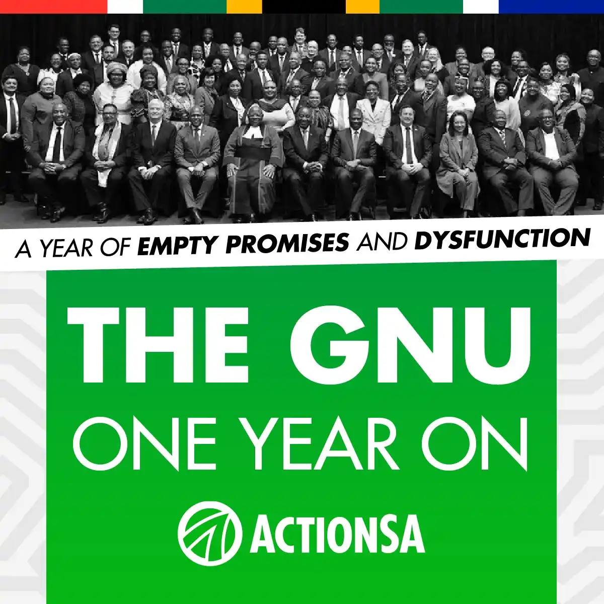 Image from ActionSA: This morning, ActionSA will present South Africa’s One-Year Review of ...