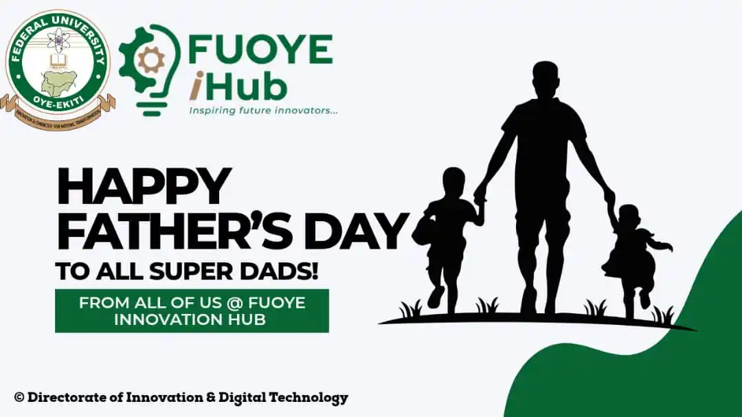 Image from Federal University Oye-Ekiti: *To all the Super Dads!* Happy Father’s Day 👔 https://www.linkedin....