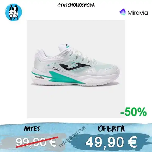 Image from tuschollosmoda!!!👟 Ofertas Y Chollos en Ropa,  Moda,  Zapas y Belleza: *💥👟ZAPAS DE PÁDEL JOMA SLAM EN BAJADA DE PRECIO!!* <a class="text-bl...