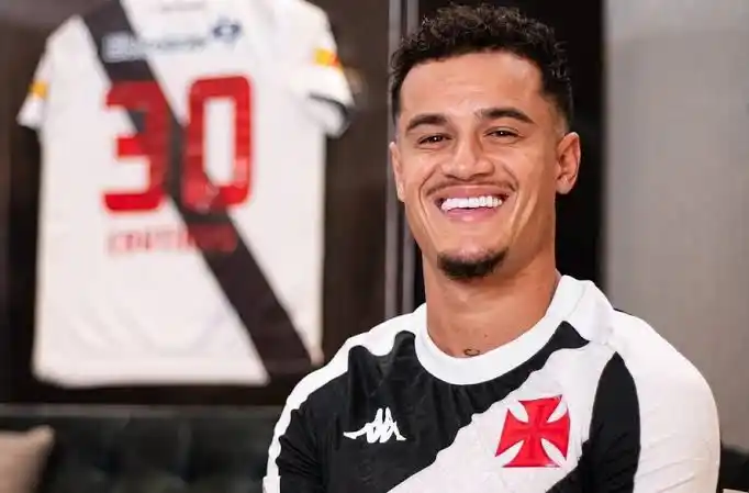 Image from 𝙉𝙤𝙩𝙞́𝙘𝙞𝙖𝙨 𝙑𝙖𝙨𝙘𝙤: *🚨 A renovação de contrato de Philippe Coutinho com o VASCO, está bem...