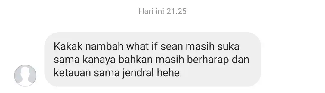 Image from tulisanjeha: aduh... hashtag sean sadboy bakalan balik kalo gitu...