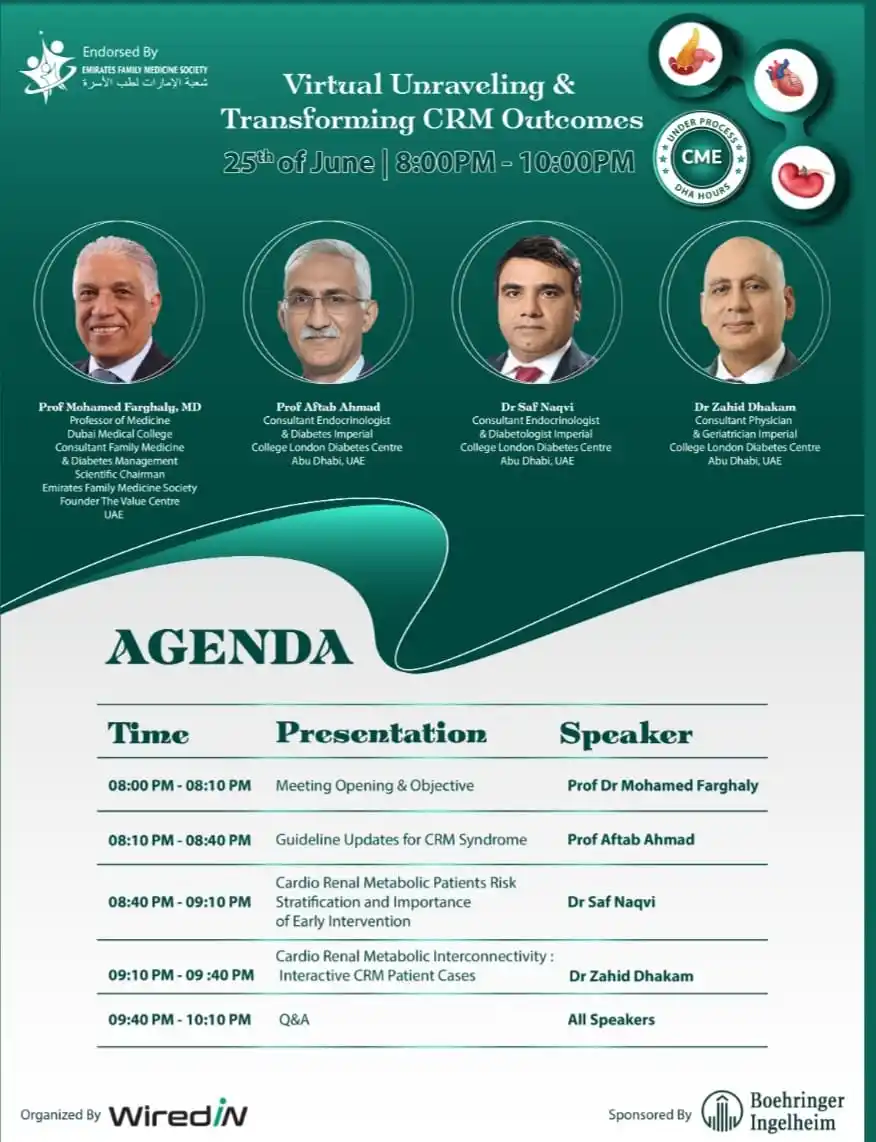 Image from CME Hours For Healthcare Providers: 🇦🇪 Free CME Hours UAE  💫EMPOWER SERIES WEBINAR 📆 Wednesday, 25th J...