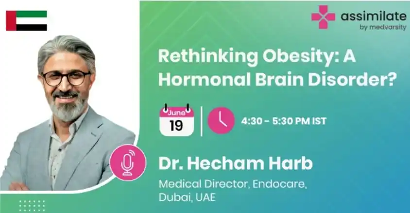 Image from CME Hours For Healthcare Providers: 🇦🇪 Topic: Rethinking Obesity: A Hormonal Brain Disorder? 📆 Date & T...