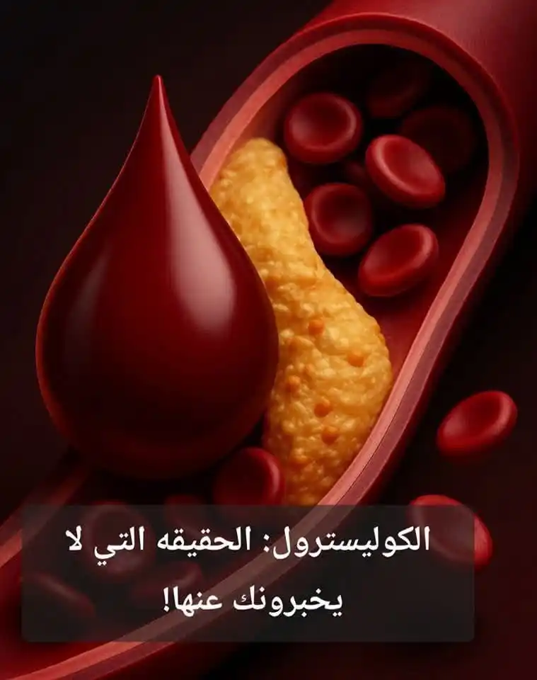 Image from قناة البدر مخصصة للاهتمام بالصحة والرياضة،: 🥚🥩 الكوليسترول: الحقيقة التي لا يخبرونك بها!  هل تعلم أن بيضة مسلوقة...