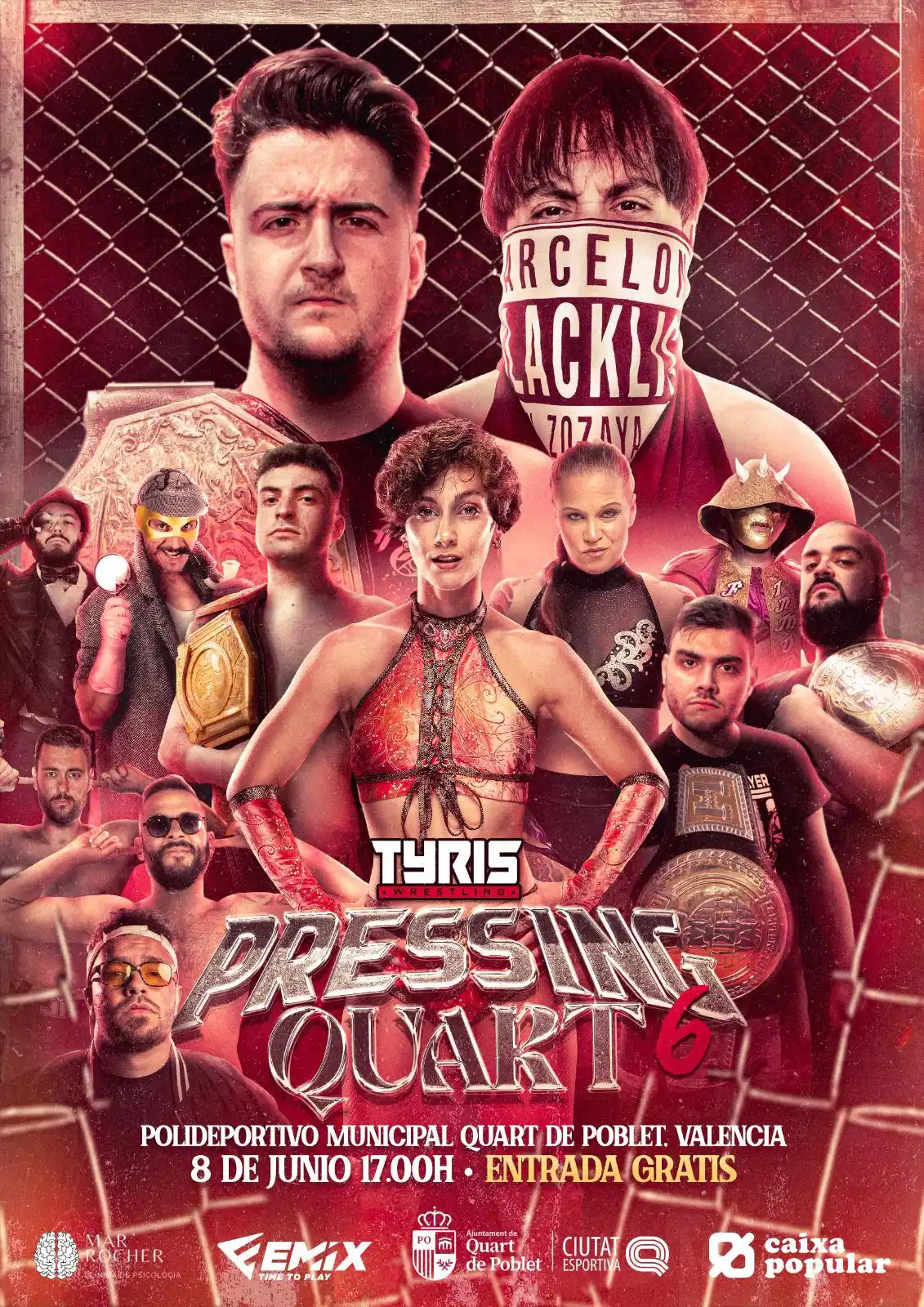 Image from Tyris Wrestling: 🔥 AÚN TENEMOS MÁS 🔥  Para premiar la puntualidad, antes del inicio d...