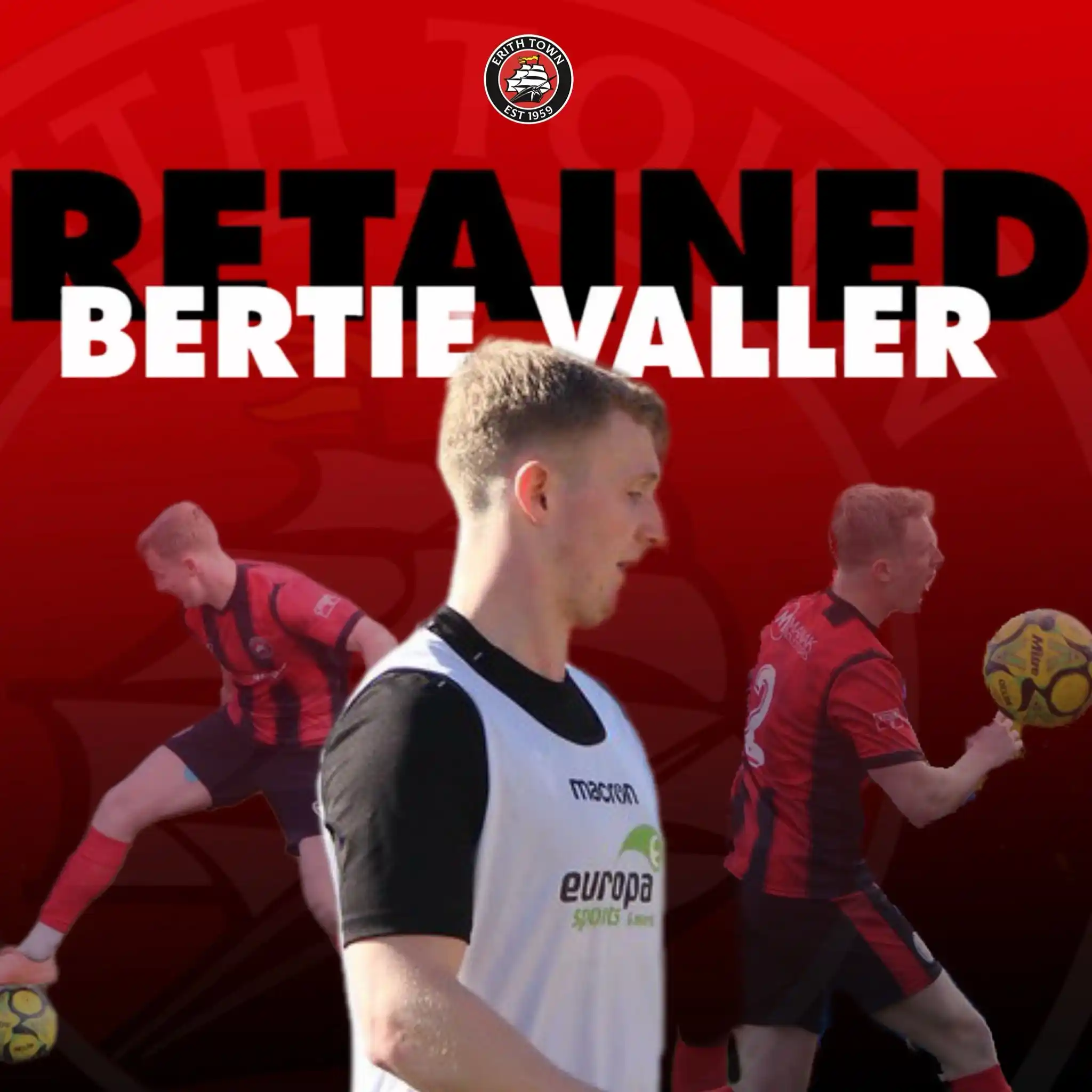 Image from Erith Town FC: 🔙 | BERTIE’S BACK We’re delighted to announce another player who had...