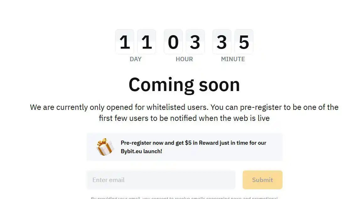 Image from Web3 Alphas 🤴 : Bybit EU lunch $5 per account Submit email bybit.eu/en-EU/...