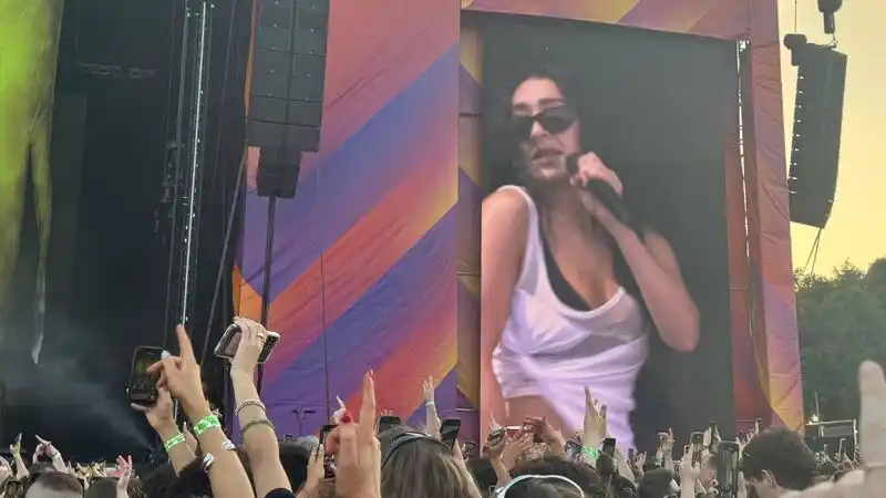 Image from Irish Examiner: *Charli XCX review: A pulsating set at Dublin’s Malahide Castle leaves...