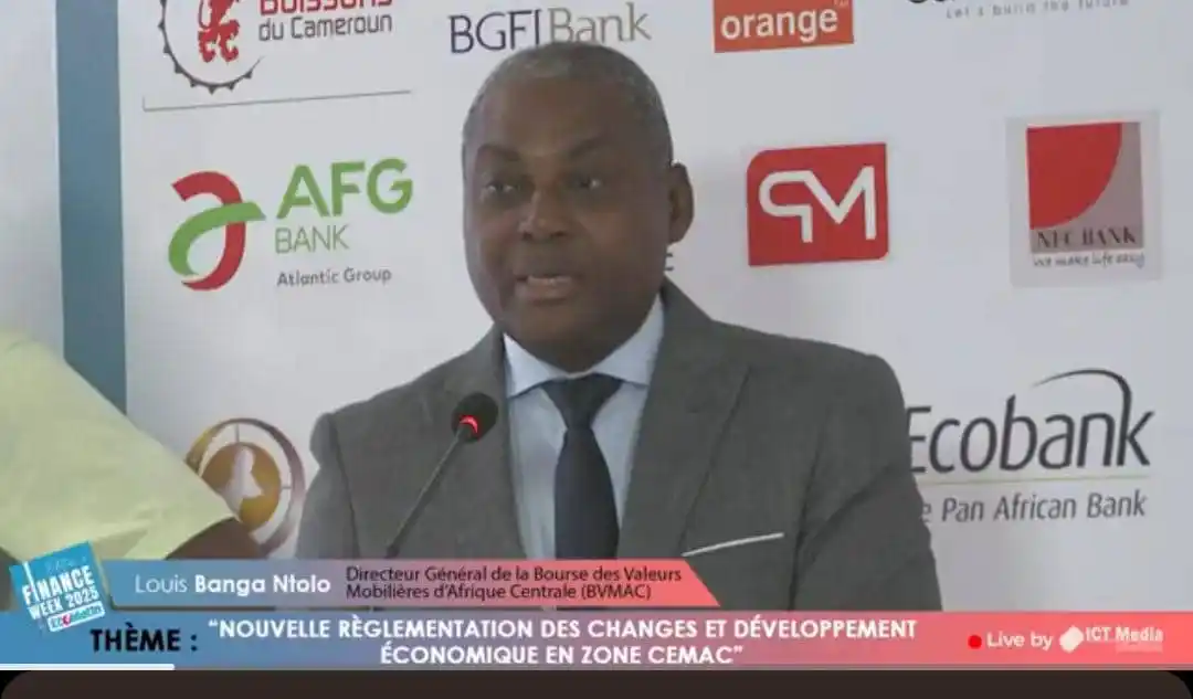 Image from Digital Business Africa: 🇨🇲 *Louis Banga Ntolo (BVMAC) : « La CEMAC doit lever les freins aux...