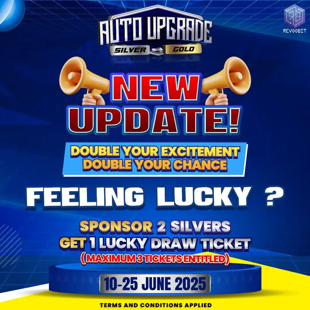 Image from Revoobit Official Channel: 🎉 *DOUBLE THE EXCITEMENT, DOUBLE YOUR CHANCES!* 🎉  🌟 With *current ...