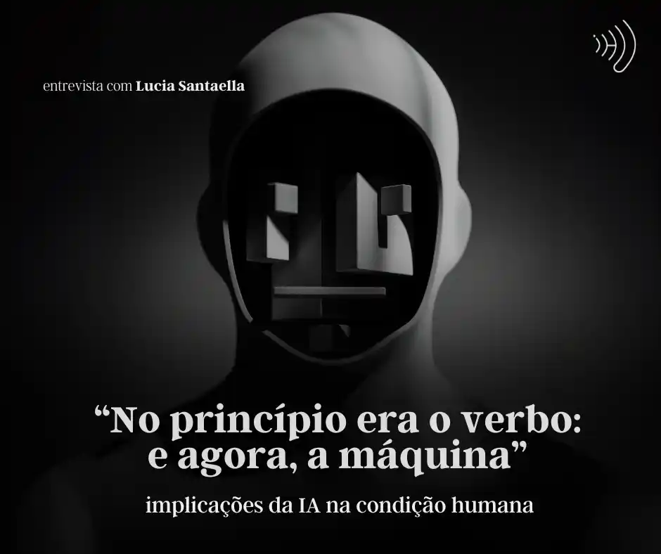 Image from IHU: Em entrevista ao IHU, a pesquisadora *Lucia Santaella* afirma que a in...