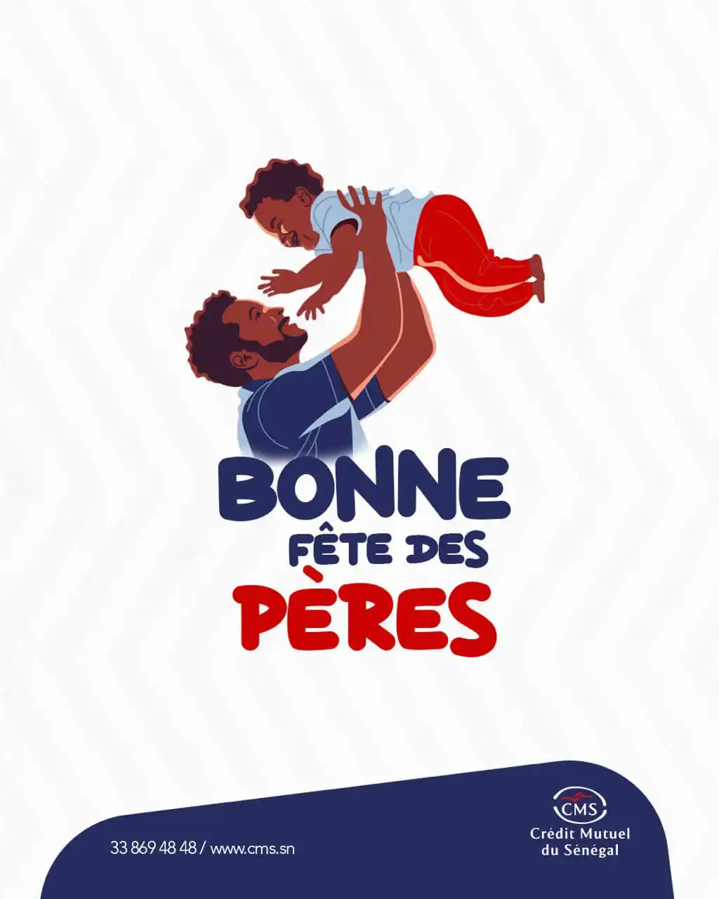Image from Crédit Mutuel Du Sénégal : En ce jour spécial, nous rendons hommage à tous les papas. À ceux qui...