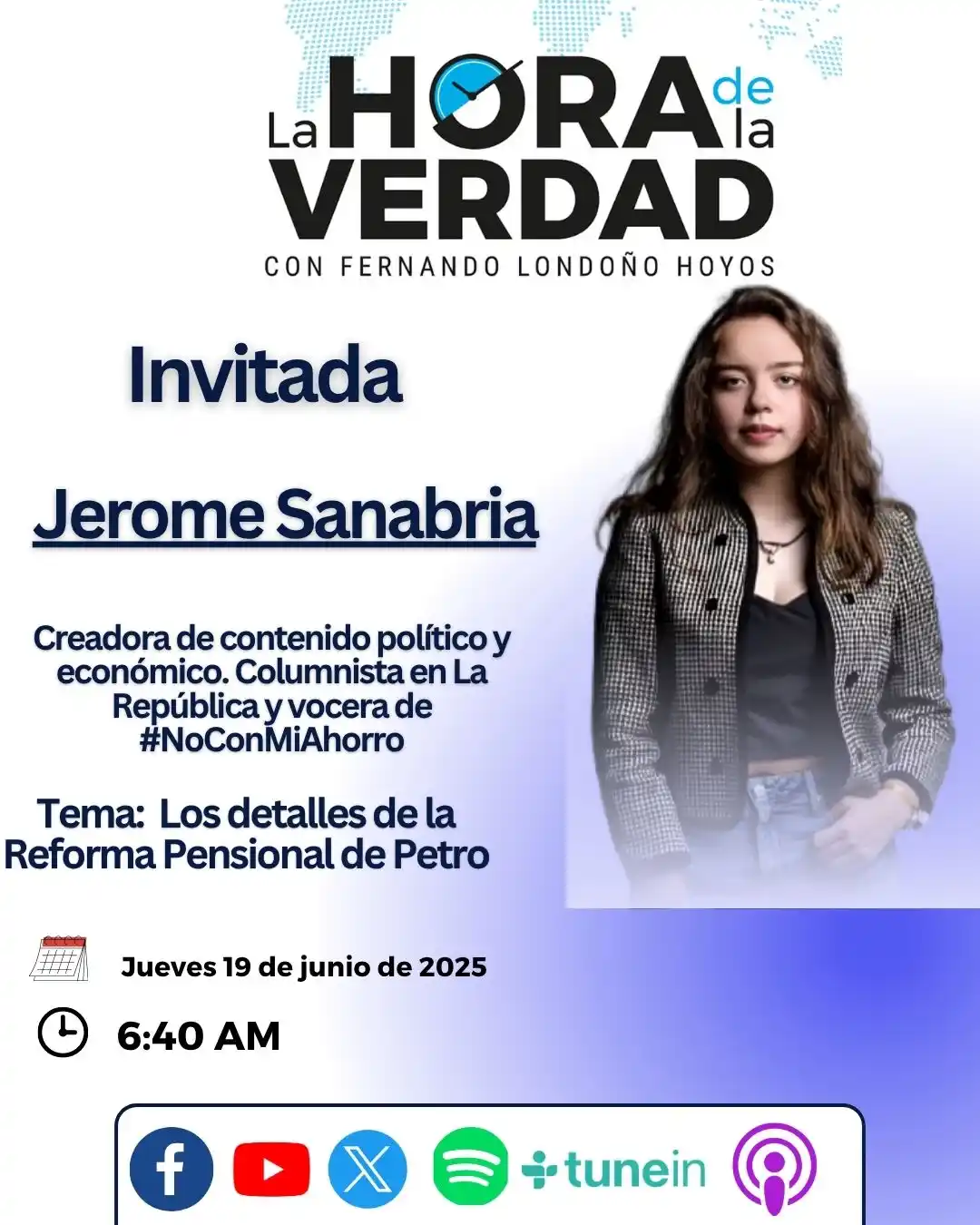 Image from LA HORA DE LA VERDAD: <a class="text-blue-500 hover:underline cursor-pointer" href="/hashtag...