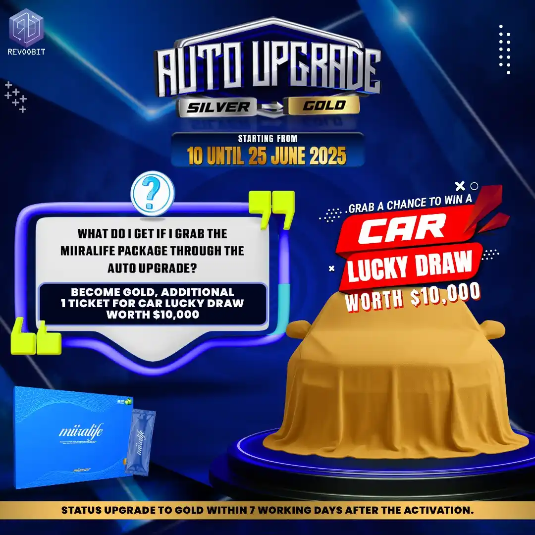 Image from Revoobit Official Channel: *FAQ- Silver to Gold Auto Upgrade Frequently Asked Questions* What do...