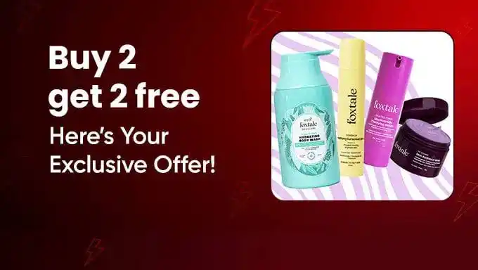 Image from OID Loot • Deals • Offers: Foxtale Oil Out Sale | Buy 2 Get 2 FREE on your favorite skincare esse...