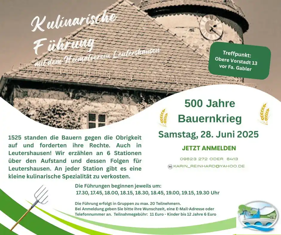 Image from regionaL Leutershausen: *Heimatverein Leutershausen* _Miteinander die Heimat gestalten_       ...