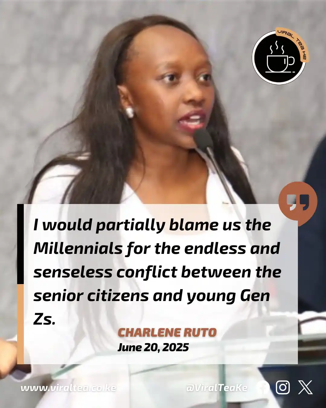 Image from Viral Tea Ke: I would partially blame us the Millennials for the endless and sensele...