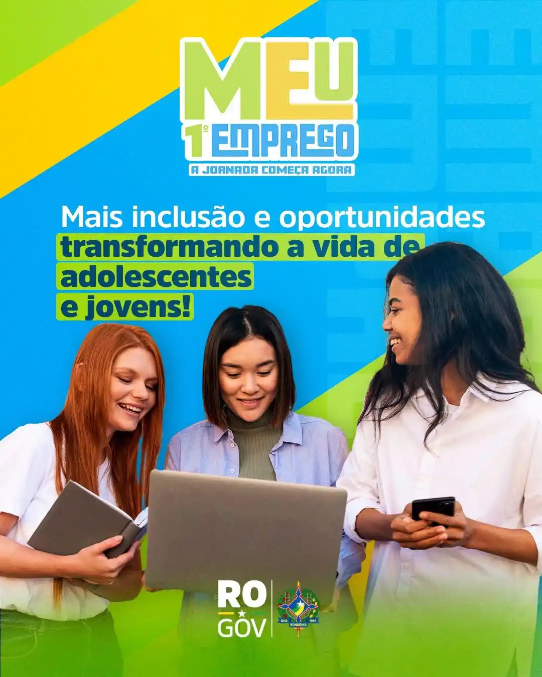Image from Governo de Rondônia: 👨🏻‍💻 Investimento de qualidade para adolescentes e jovens rondonien...