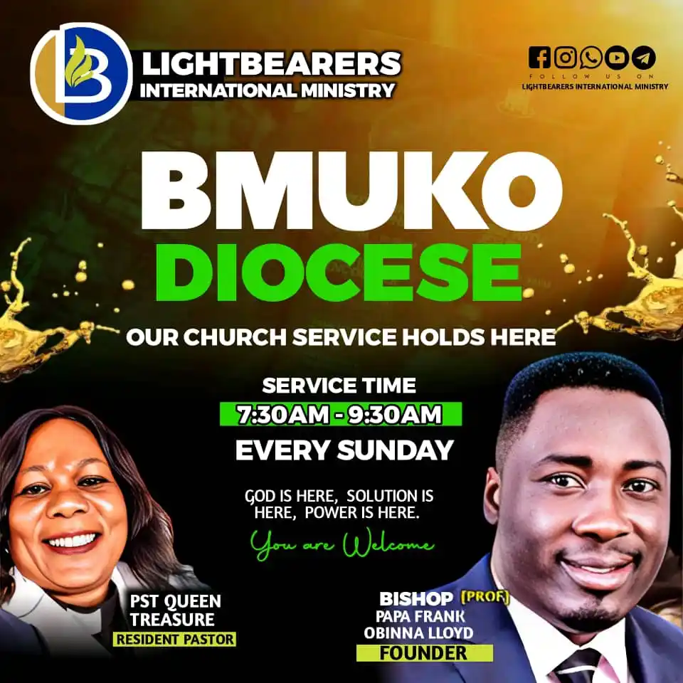 Bishop Papa Frank Obinna Lloyd (PhD) post
