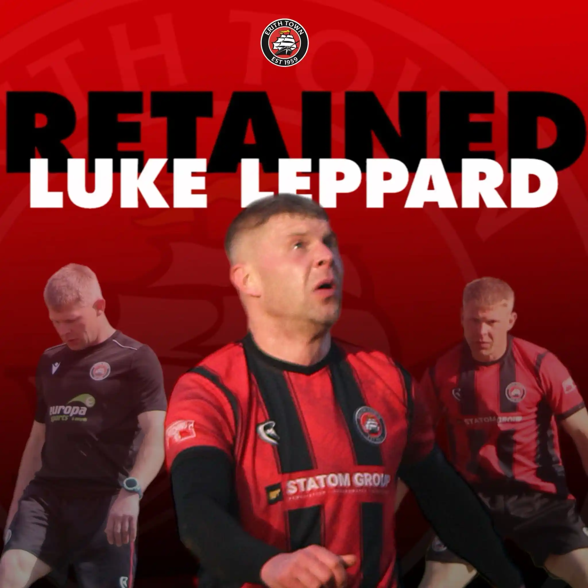 Image from Erith Town FC: 🐆 | LEPPARD COMMITS TO 2025/26 There’s plenty of wildlife in Thamesm...