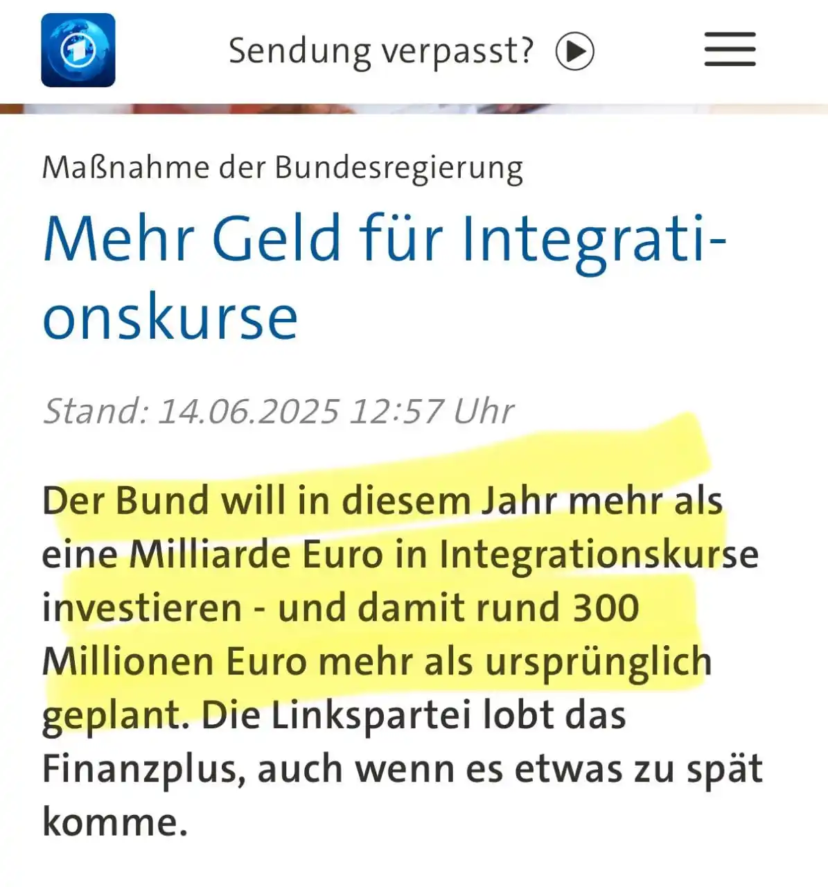 Image from Wenn Medien lügen: *💥LIEBE DEUTSCHE, IHR MÜSST DEN GÜRTEL ENGER SCHNALLEN, WIR BRAUCHEN ...