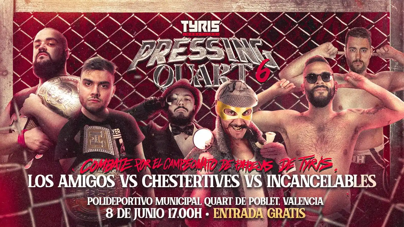 Tyris Wrestling post