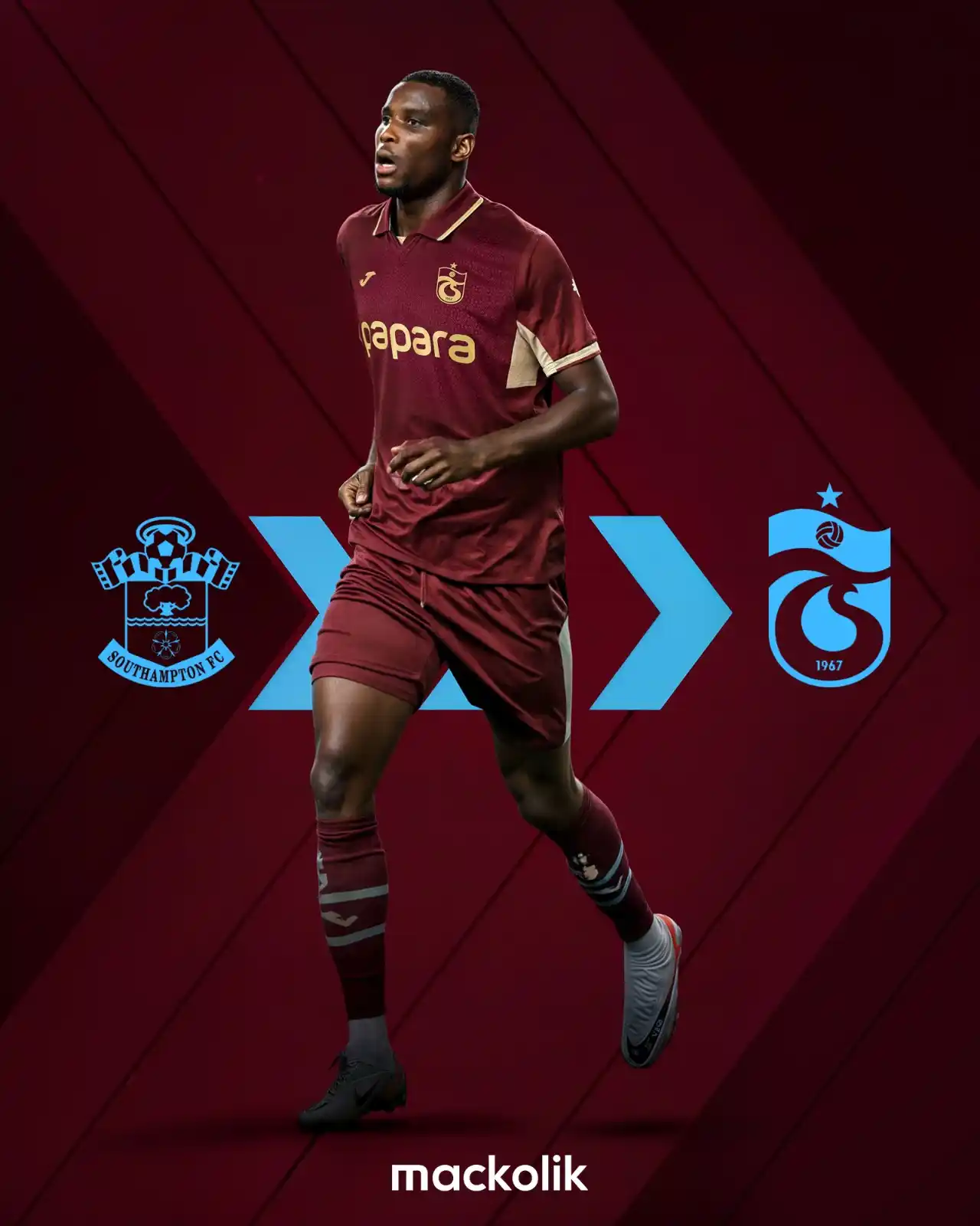 Image from Mackolik: Paul Onuachu 🔜 Trabzonspor  🤩 Yakıştı mı?...