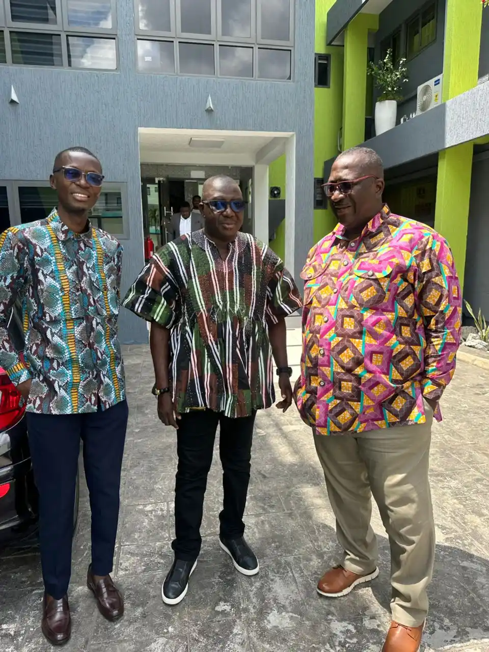 Image from Agri-Impact Limited: 📸 PHOTO: Earlier today, agribusiness expert Mr. Daniel Fahene Acquaye...
