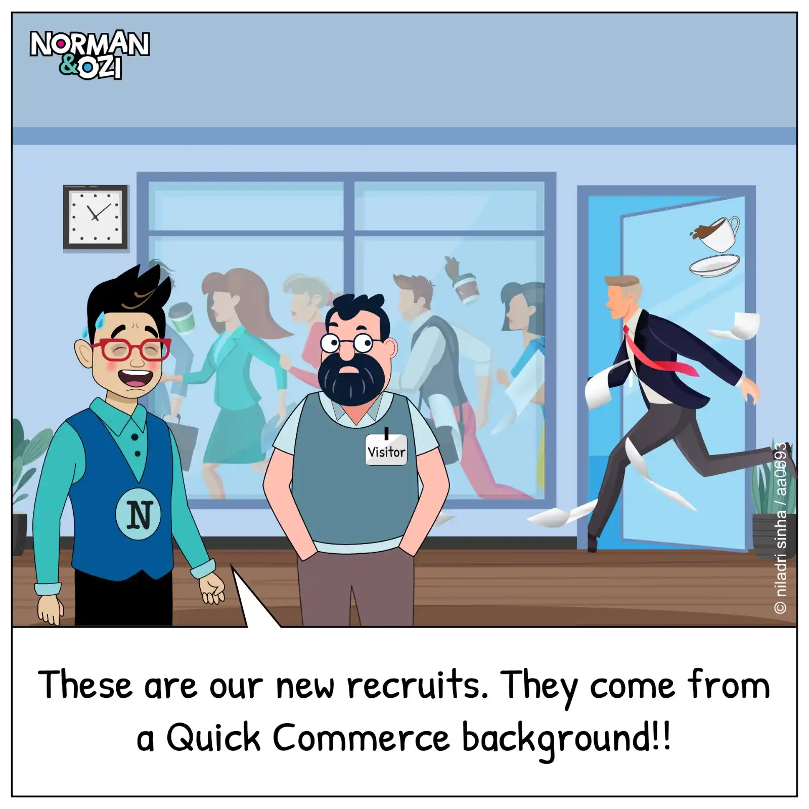 Norman And Ozi - Corporate Jokes post