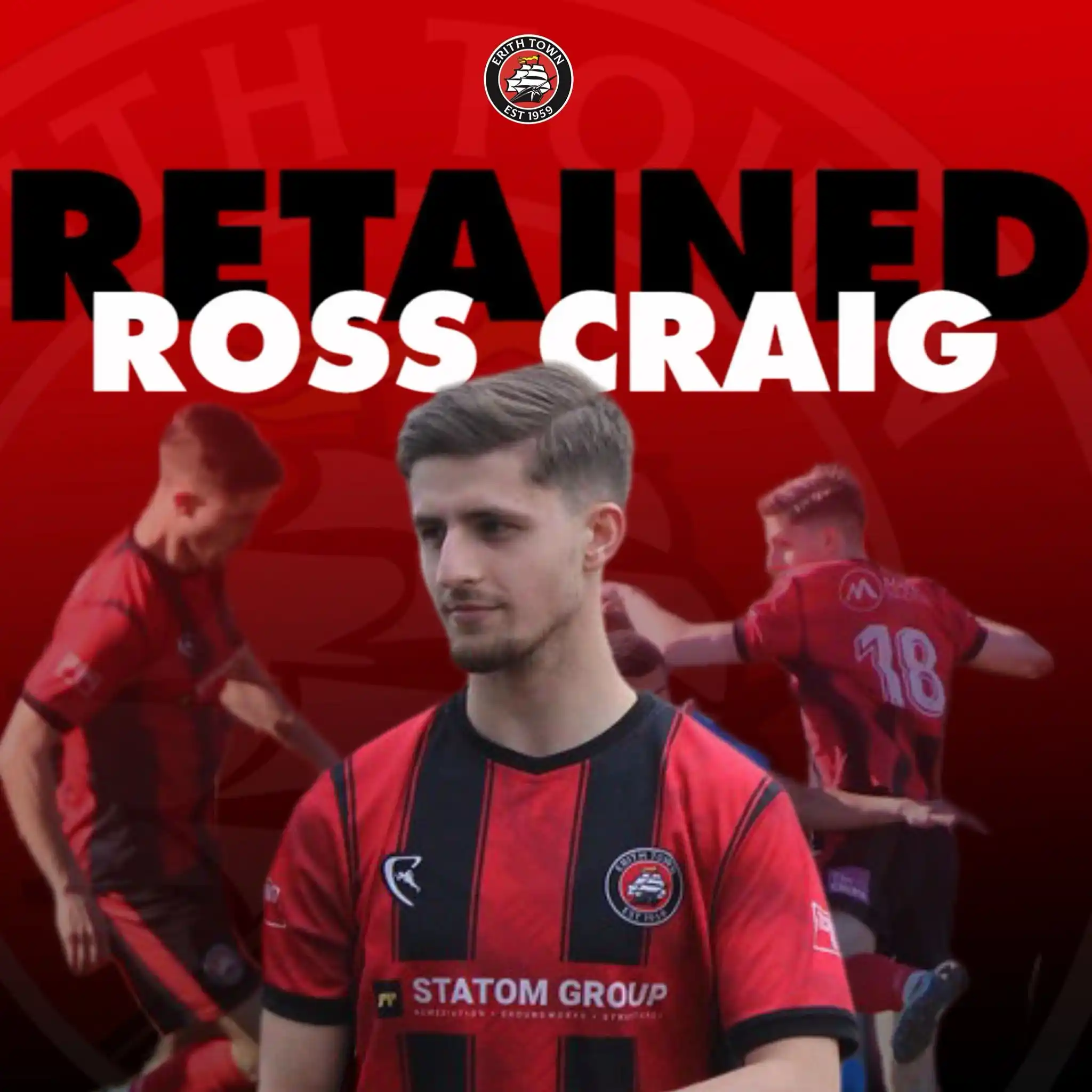 Image from Erith Town FC: 💪🏻 | ROSS RETAINED  The Stanmore Stadium is the place to be in non-l...