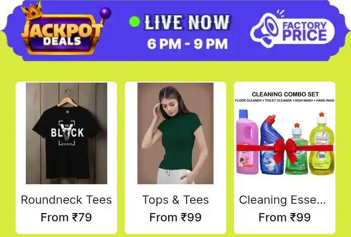 Image from OID Loot • Deals • Offers: SHOPSY Jackpot Deals Live   Lipstick ₹66 https://bittli.in/dqWxB  Coin...