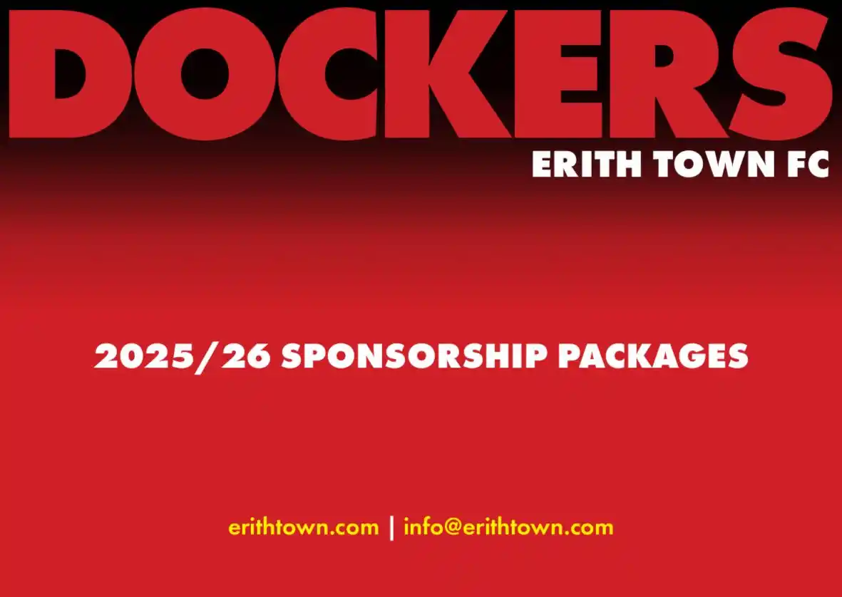 Image from Erith Town FC: 🤝 | SPONSORSHIP PACKAGES  <a class="text-blue-500 hover:underline cur...