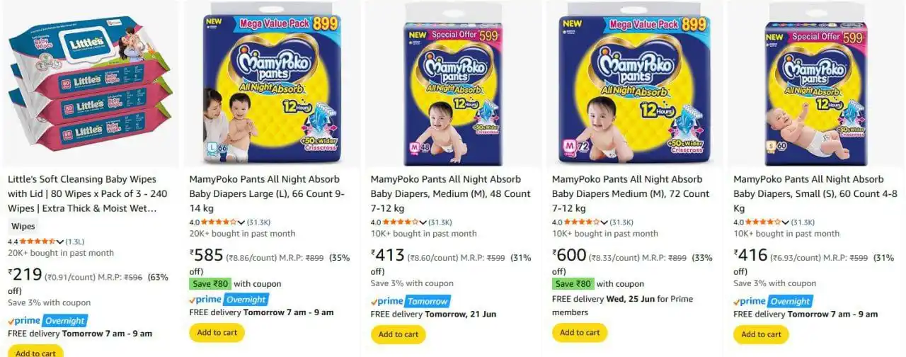 Image from OID Loot • Deals • Offers: ⚡️Upto 71% Off On Baby Care + Coupon. https://amzn.to/4kQahvZ ⚡️Sav...