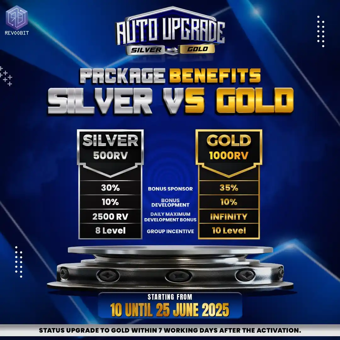 Image from Revoobit Official Channel: 🎉 *Why Settle for Silver When You Can Go for GOLD?* 🌟 Upgrade your ...