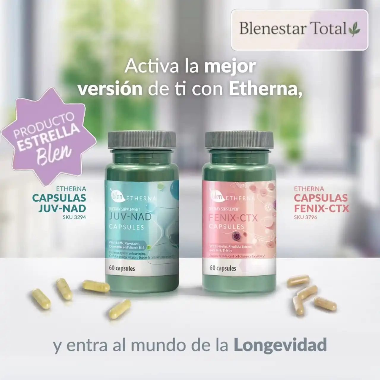 Image from Blenestar Total 🌱 🌿 🍃 💜: 🌿✨ Activa la mejor versión de ti con Etherna y entra al fascinante mu...